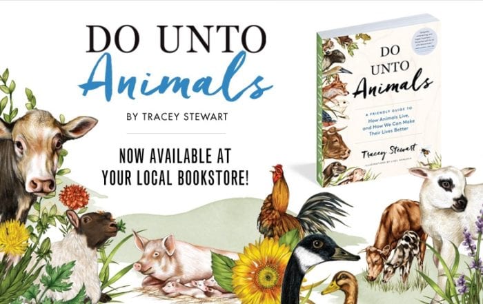 Do Unto Animals By Tracey Stewart Now Available at Local Bookstores