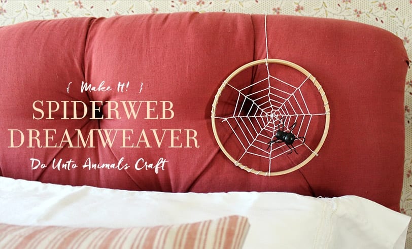 Make It! Spiderweb Dreamweaver Do Unto Animals Craft